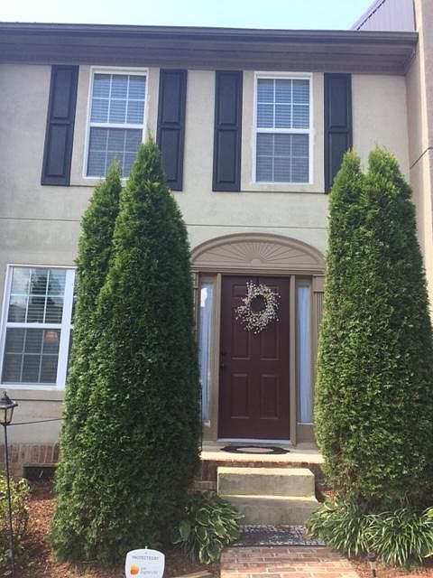 View from curb