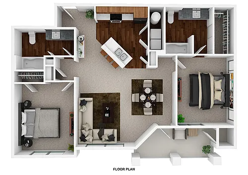 Floor plan B1- Essential Housing