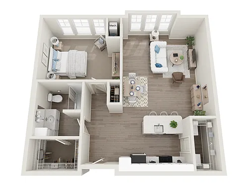 Floor plan The Rappahannock