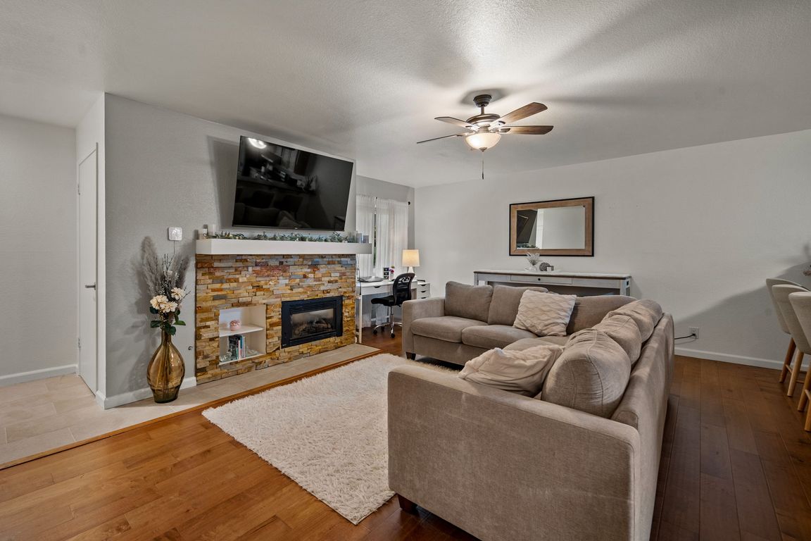 Hall View to Living Room