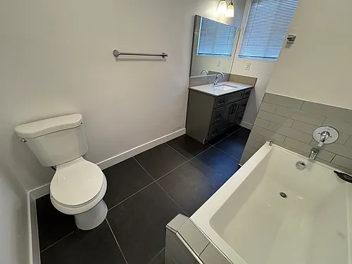 Floor plan Renovated One Bedroom