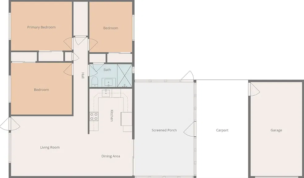 3 bed, 1120 sqft, $2,500 — Photo 1