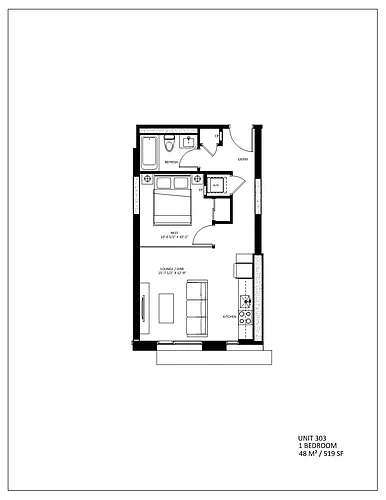 Floor plan 303