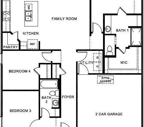 D.R. Horon - Fargo Floorplan.