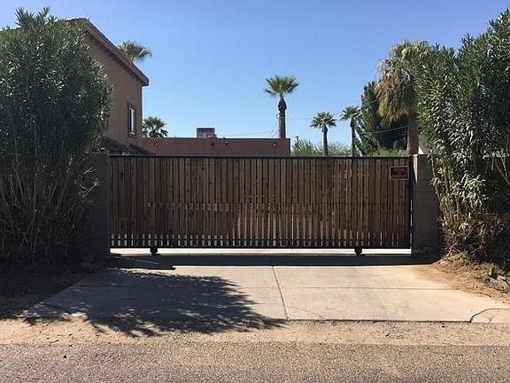 Entrance to back property