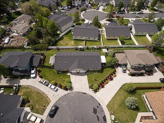 Ariel view of duplex location.