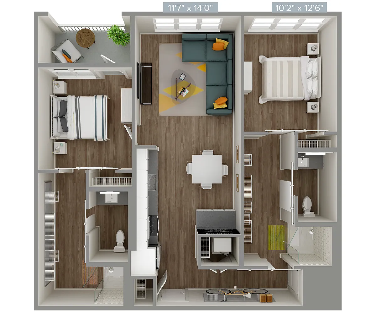 Floor plan BM03-1