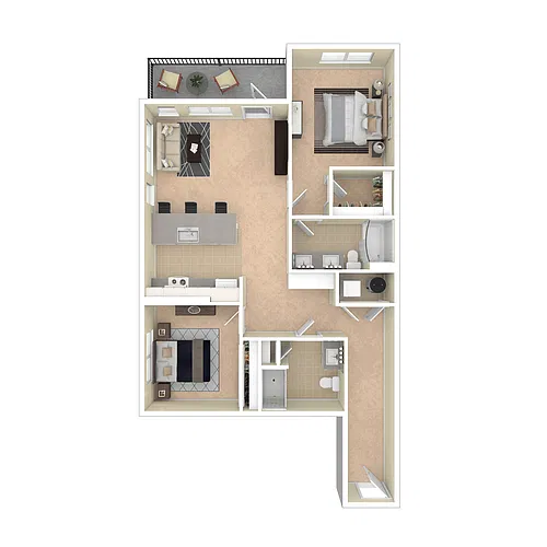 Floor plan B1