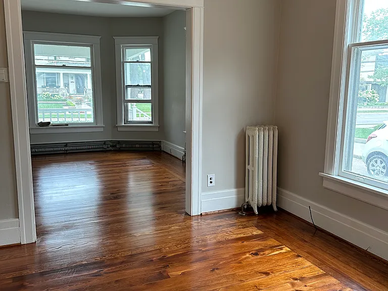 Dining room looking towards front of house
