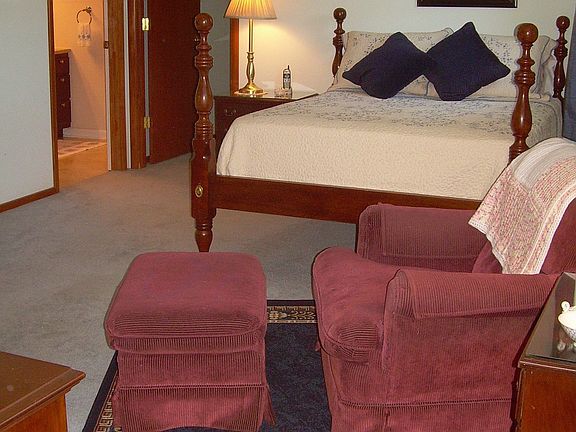 spacious master suite