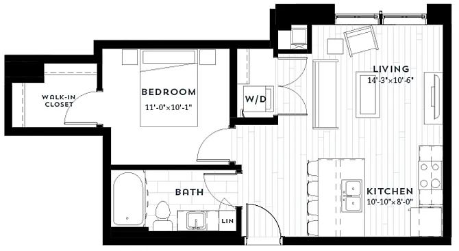 Floor plan 1A