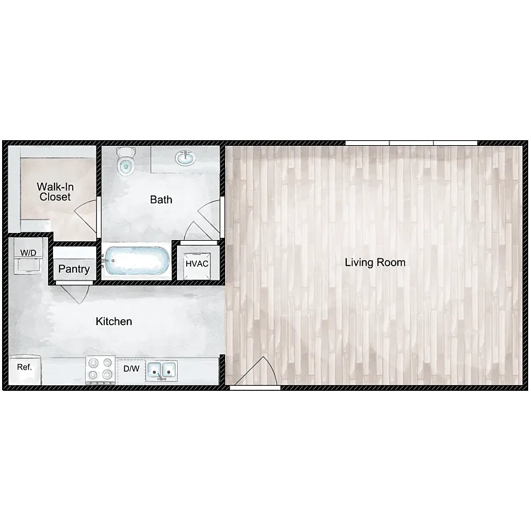 Floor plan The Shepherd