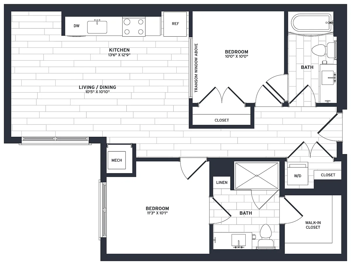 Floor plan B13A
