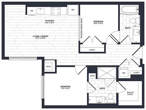 Floor plan B13A