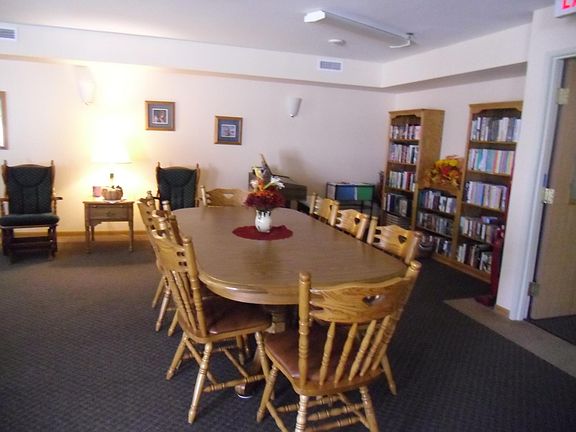 Community Room with small library