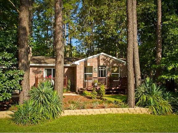 House nestled in the Trees