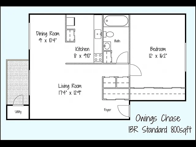 Floor plan Pikes Peak