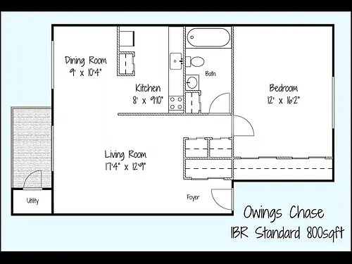 Floor plan Pikes Peak