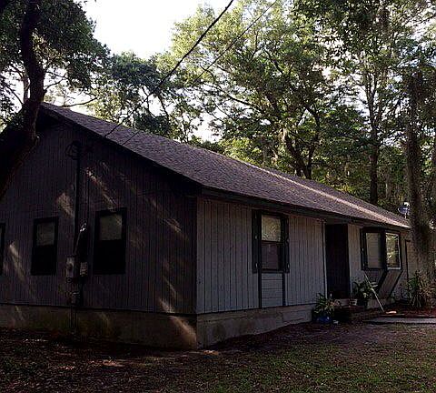 Front View from Side Yard