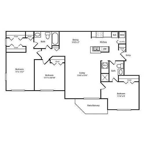 Floor plan C1