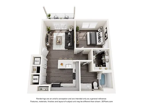 Floor plan A1 - Flat Rock