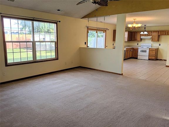 Front room and Kitchen