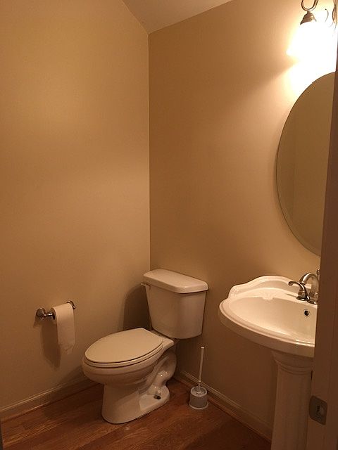 Downstairs half bath