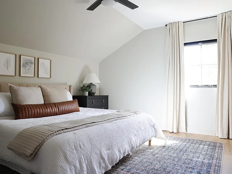 Bedroom #2 with king size bed and private ensuite bathroom.