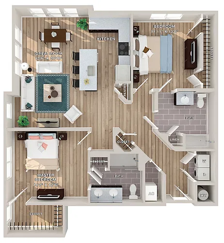 Floor plan Broadway