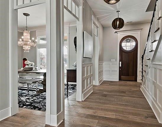 Oil Rubbed, Wide Planked Sturdy Flooring- Designer Lighting that will Enchant you Throughout and Architectural Details that are like Icing on this Beautiful Cake...