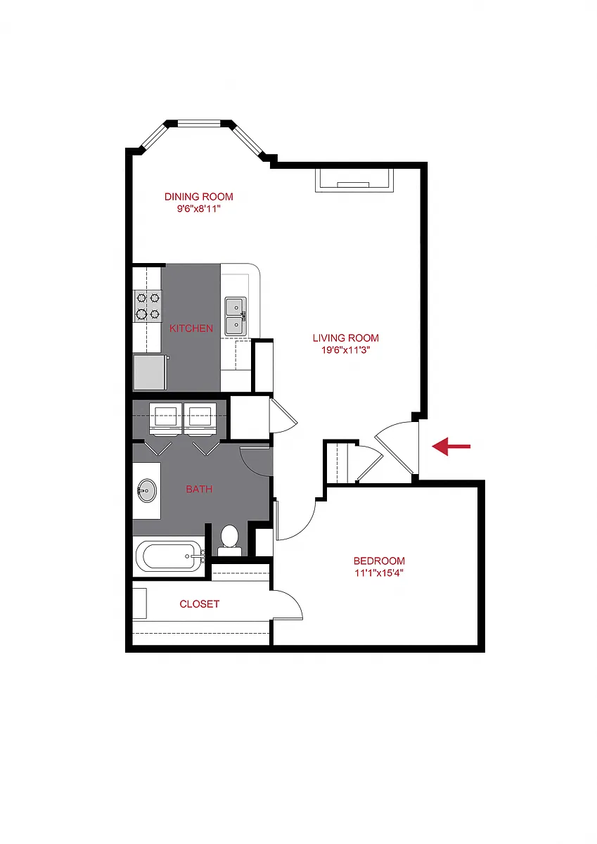 Floor plan PLAN CATTAIL EXTENDED