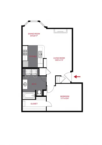 Floor plan PLAN CATTAIL EXTENDED