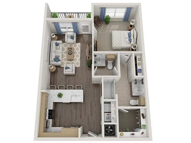 Floor plan B3