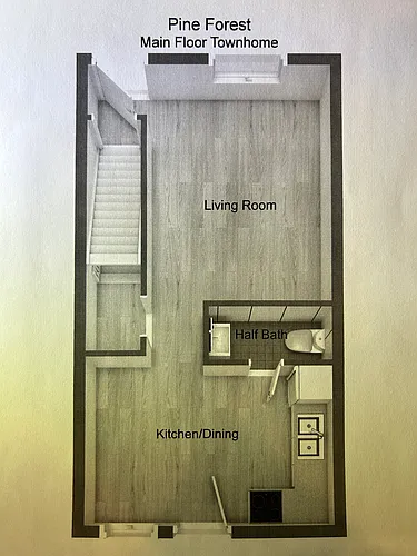 Floor plan Townhome