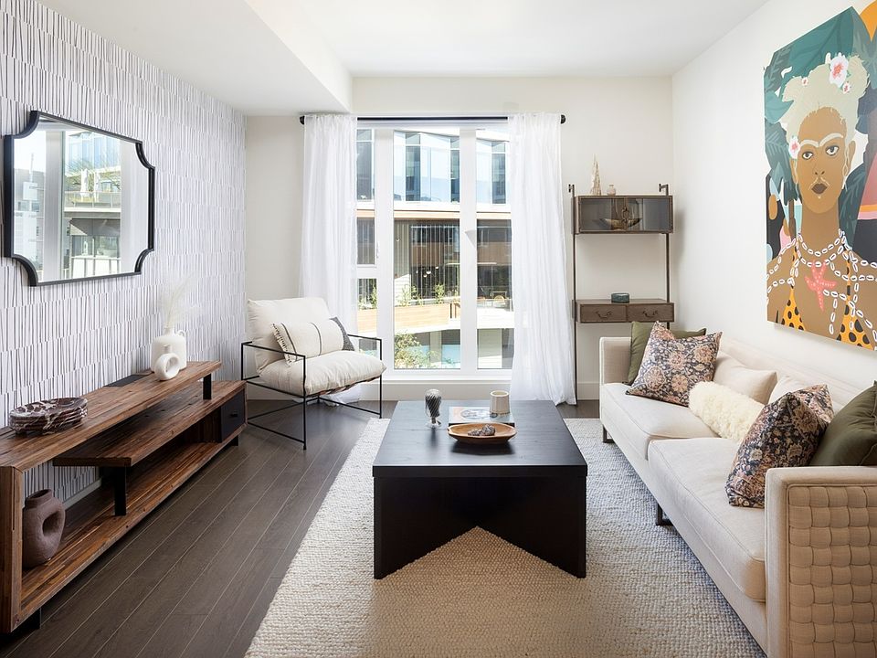 Residences at West Edge Living Room