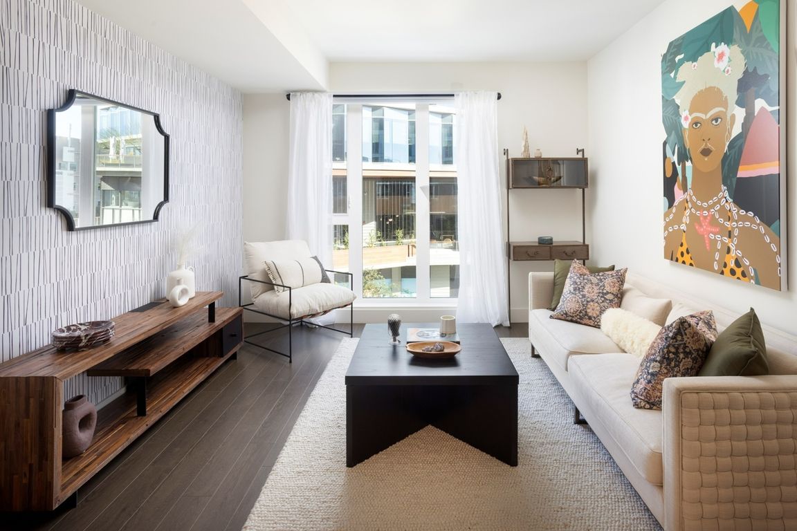 Residences at West Edge Living Room