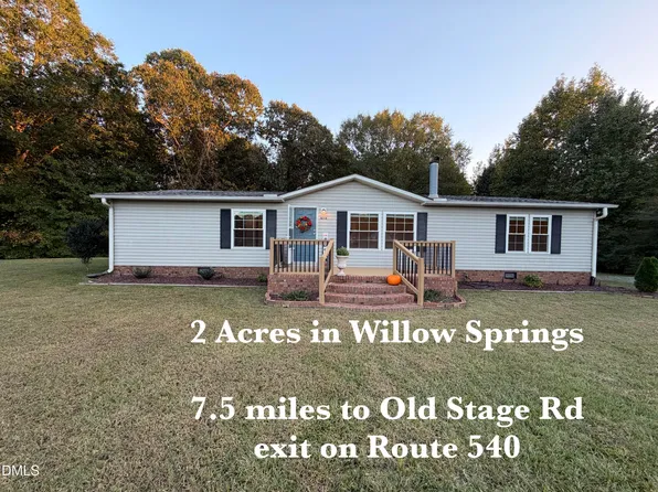 8714 S Creek Rd, Willow Spring, NC 27592