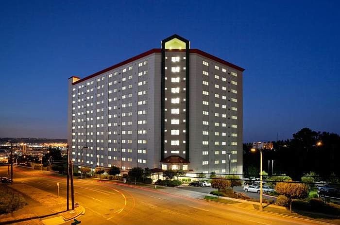 Evening Front View