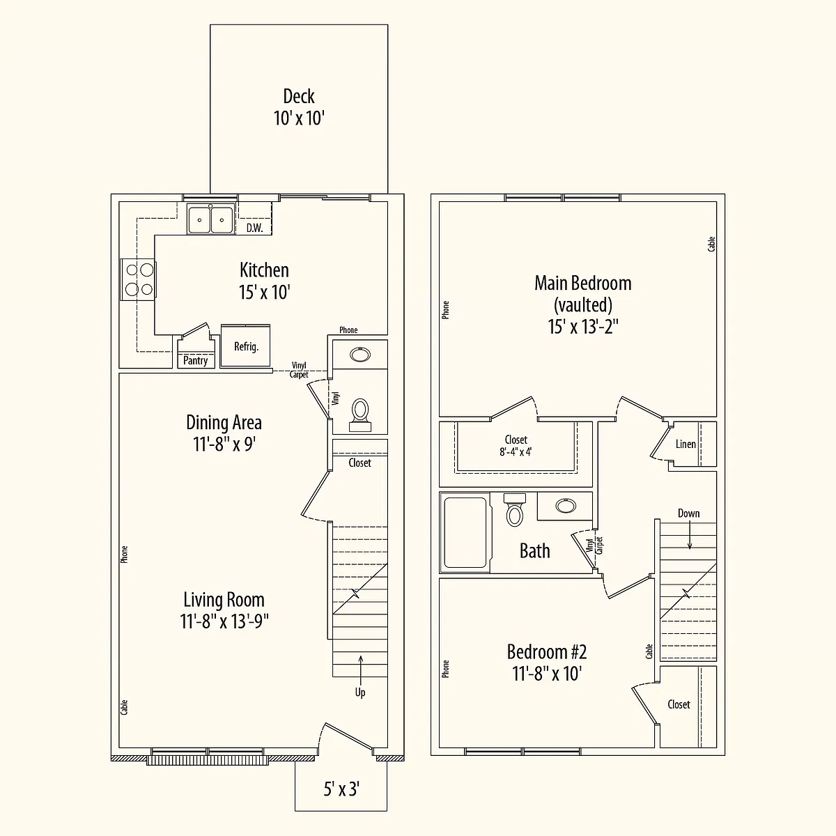 Floor plan La Bianca
