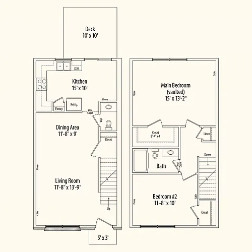 Floor plan La Bianca