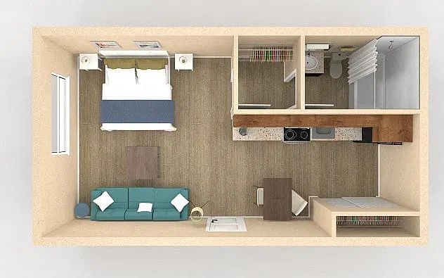 Floor plan The Portsmouth