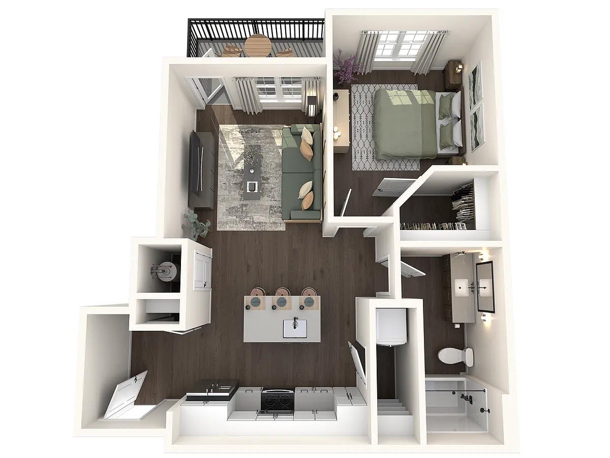 Floor plan Maple