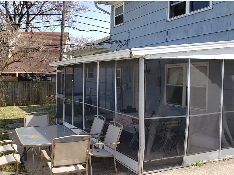 Screened patio