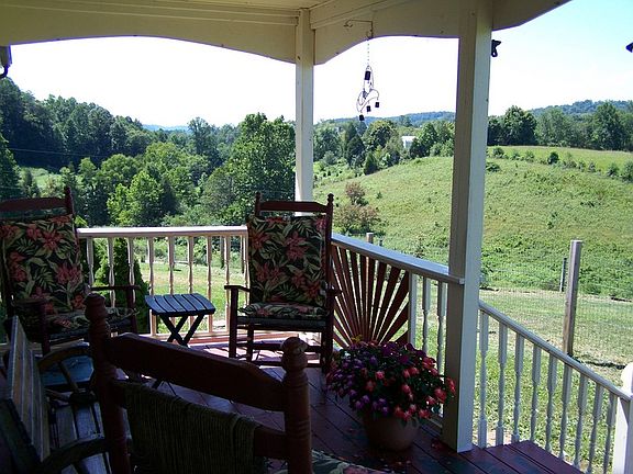 main house - front porch view