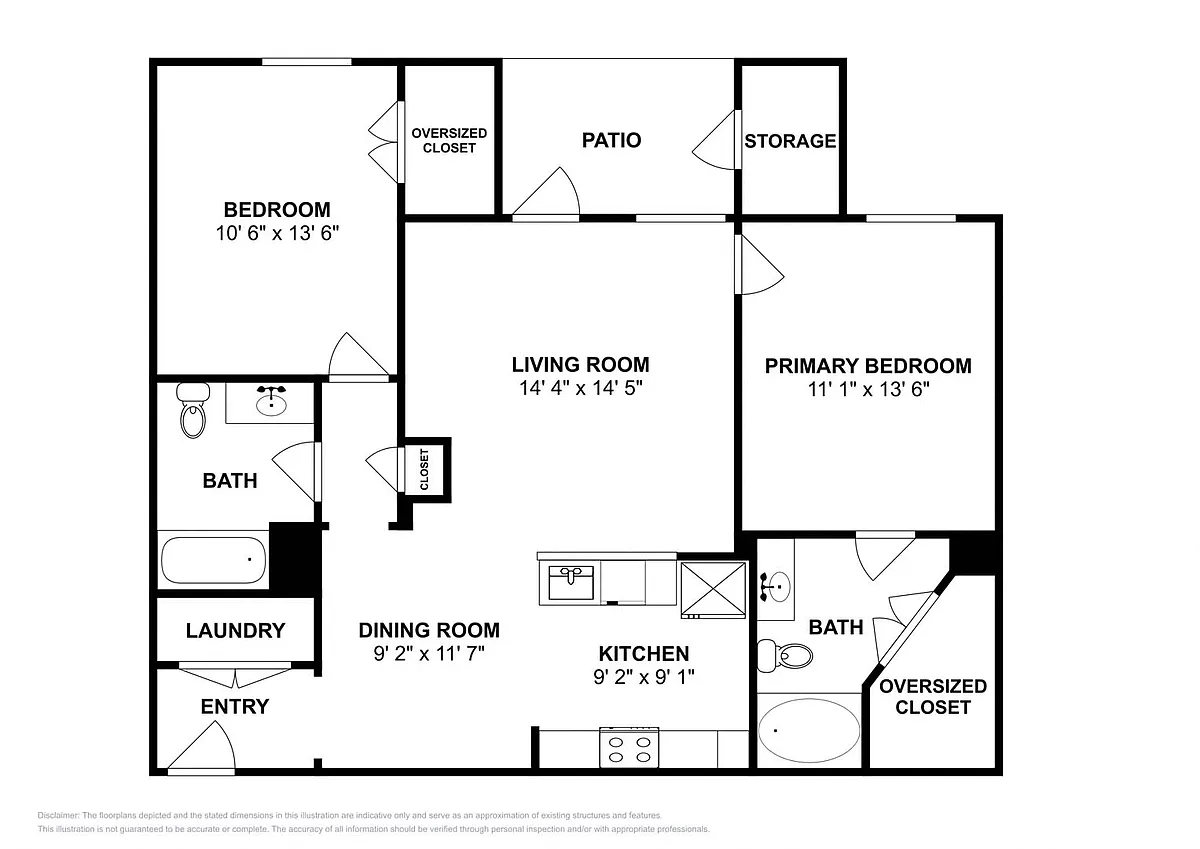 Floor plan Brazos