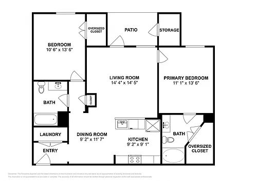 Floor plan Brazos