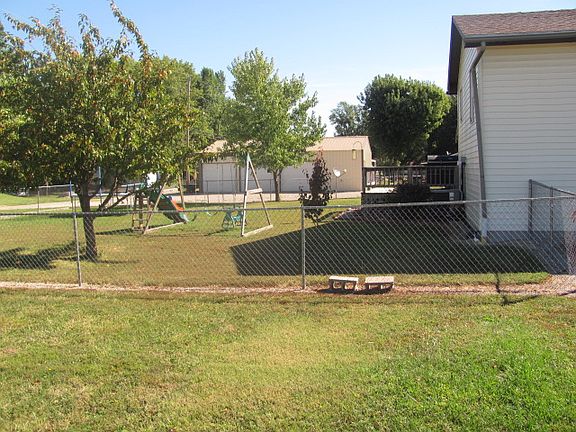 Huge fenced in yard