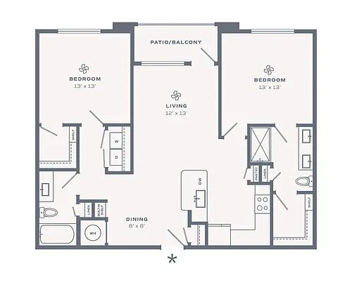 Floor plan Milo