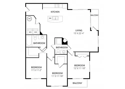 Floor plan Queen Anne