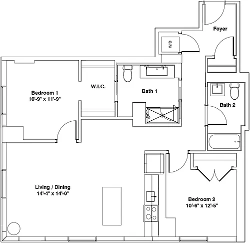 Floor plan C3